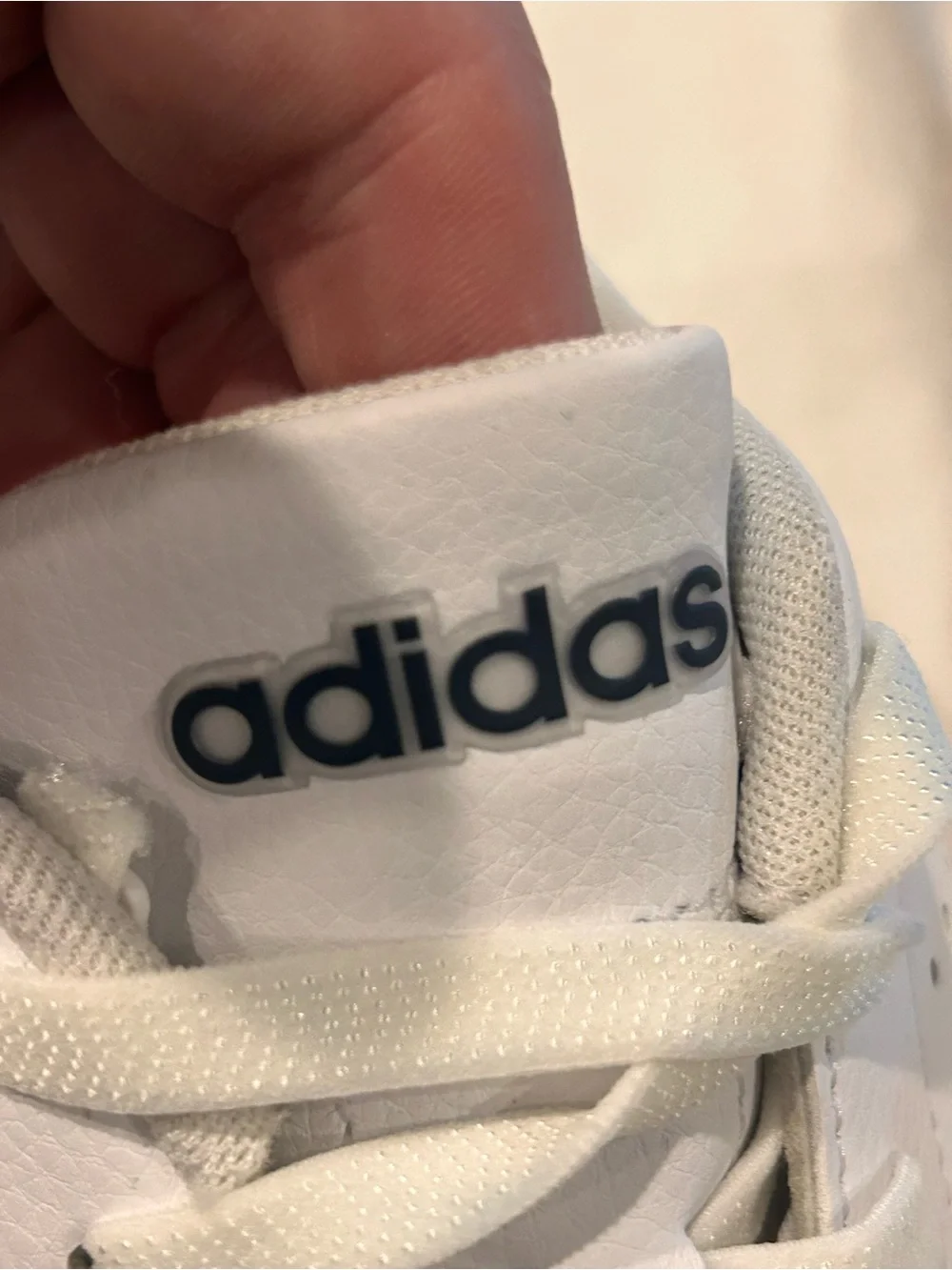 adidas clean white